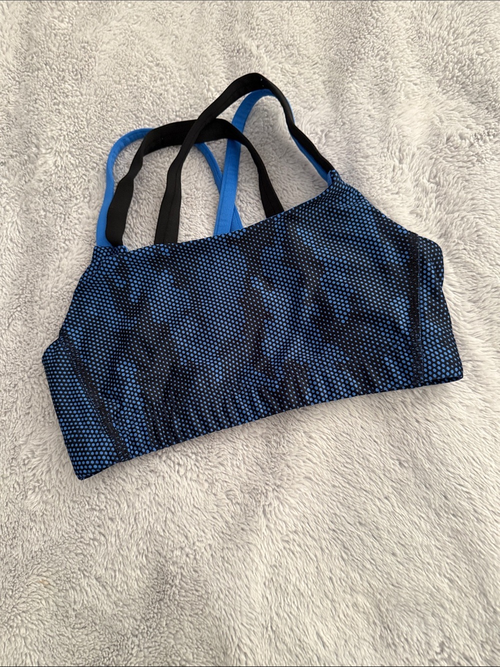 Women’s Blue Dot Sports Swim Top